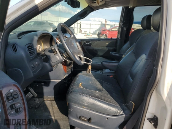 2002 Chrysler Town & Country Limited with VIN 2C8GP64L12R571490, listed as a Copart auction lot 43608465 with 158,236 mi miles and Salvage Title. Bid and sale history available at carsss.com. Image 7.