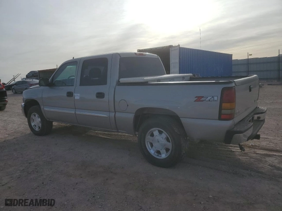 2006 GMC Sierra 1500 SLT with VIN 2GTEK13Z161270836, listed as a Copart auction lot 82603384 with 0 mi miles and Salvage Title. Bid and sale history available at carsss.com. Image 2.