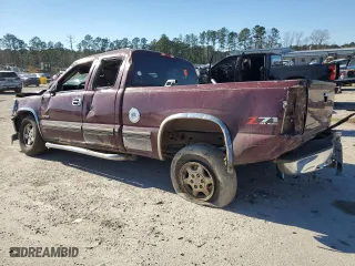 2000 Chevrolet Silverado 1500 LT with VIN 1GCEK19T8YE409350, listed as a Copart auction lot 87868085 with 0 mi miles and Salvage Title. Bid and sale history available at carsss.com. Image 2.
