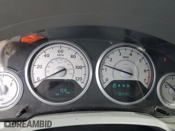 2010 Chrysler Town & Country Touring with VIN 2A4RR5D18AR413248, listed as a Copart auction lot 54856335 with 170,530 mi miles and Salvage Title. Bid and sale history available at DreamBid. Image 9.