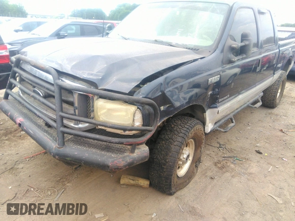 2002 Ford F-250 XL with VIN 1FTNW21F72EC73901, listed as a IAAI auction lot 33186971 with 241,247 mi miles and . Bid and sale history available at DreamBid. Image 6.