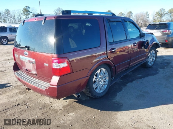 2012 Ford Expedition Limited с VIN 1FMJU2A54CEF54983, выставлен на аукционе IAAI как лот 41634529 с пробегом 187 766 миль миль и . История ставок и продаж доступна на DreamBid. Изображение 4.