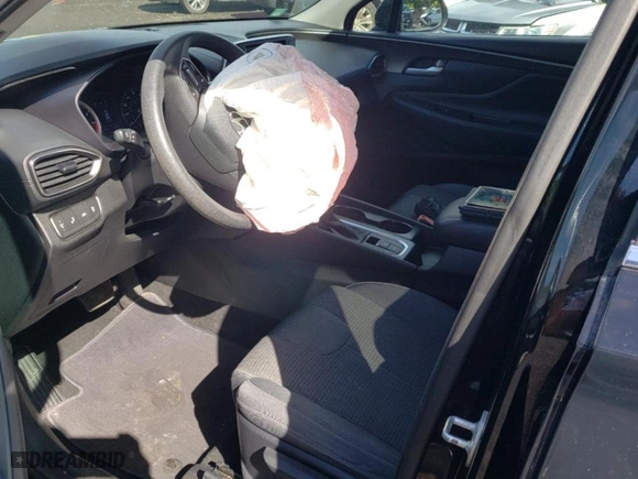 2019 Hyundai Santa Fe SE with VIN 5NMS23AD2KH019027, listed as a Copart auction lot 86604454 with 54,218 mi miles and Salvage Title. Bid and sale history available at carsss.com. Image 7.
