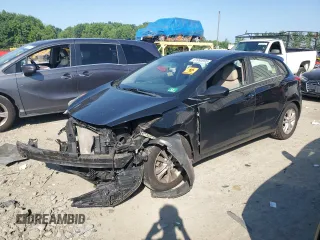 2013 Hyundai Elantra with VIN KMHD35LEXDU030291, listed as a Copart auction lot 61990995 with Not provided miles and Salvage title. Bid and sale history available at DreamBid. Image 1.