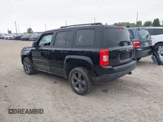 2015 Jeep Patriot High Altitude with VIN 1C4NJRFB4FD438084, listed as a IAAI auction lot 42783420 with 72,431 mi miles and . Bid and sale history available at DreamBid. Image 3.