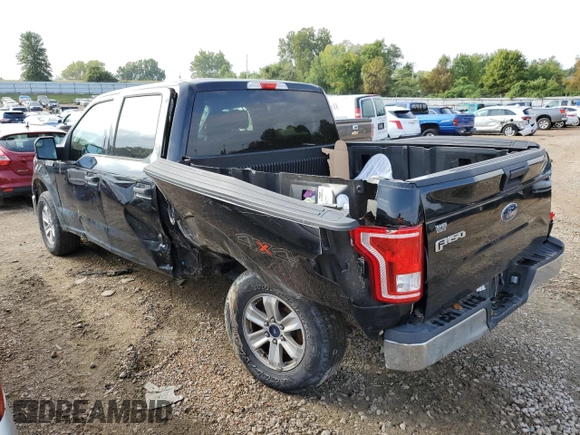 2017 Ford F-150 XL with VIN 1FTEW1E85HFB14965, listed as a Copart auction lot 69832493 with 71,955 mi miles and Salvage title. Bid and sale history available at DreamBid. Image 2.