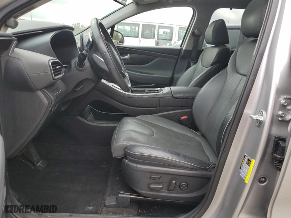 2021 Hyundai Santa Fe Limited with VIN 5NMS44AL5MH334933, listed as a Copart auction lot 44206735 with 34,244 mi miles and Salvage Title. Bid and sale history available at carsss.com. Image 7.