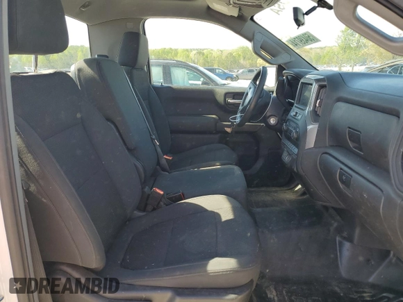 2021 Chevrolet Silverado 1500 Work Truck with VIN 3GCNWAEH0MG242300, listed as a Copart auction lot 50439714 with 64,486 mi miles and Salvage Title. Bid and sale history available at carsss.com. Image 10.