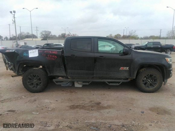 2016 Chevrolet Colorado 4WD Z71 with VIN 1GCGTDE37G1307900, listed as a IAAI auction lot 41538387 with 136,928 mi miles. Bid and sale history available at carsss.com. Image 14.