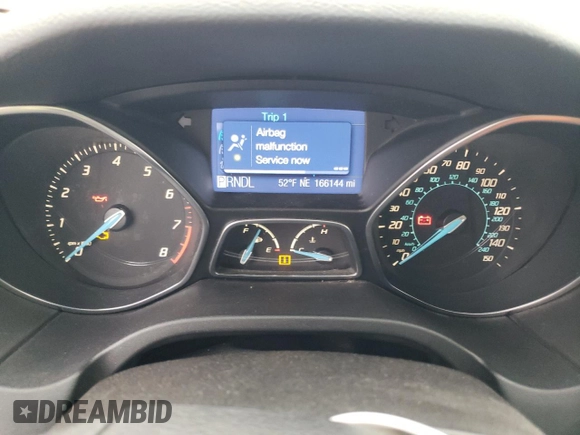 2012 Ford Focus SE with VIN 1FAHP3F28CL475039, listed as a Copart auction lot 49050325 with 166,144 mi miles and Clean title. Bid and sale history available at DreamBid. Image 9.