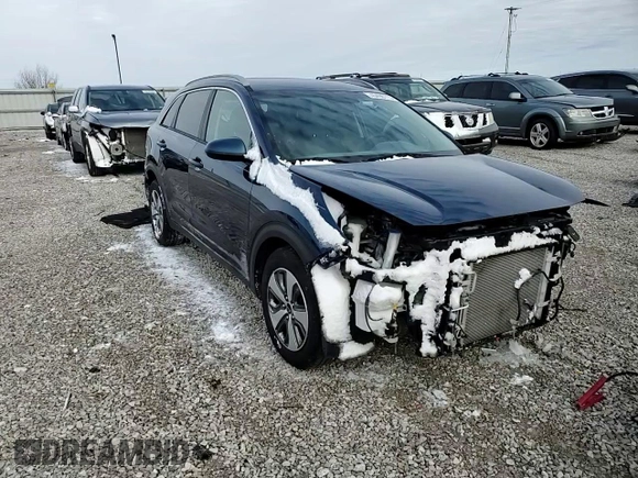 2020 Kia Niro LX with VIN KNDCB3LC5L5368891, listed as a Copart auction lot 45496115 with 78,310 mi miles and Salvage Title. Bid and sale history available at carsss.com. Image 10.
