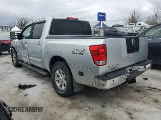 2005 Nissan Titan LE with VIN 1N6AA07B75N502911, listed as a Copart auction lot 47319305 with 208,218 mi miles and Clean Title. Bid and sale history available at carsss.com. Image 2.