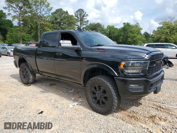 2022 Ram 2500 Limited with VIN 3C6UR5SL5NG185989, listed as a Copart auction lot 53680985 with 79,734 mi miles and Non repairable. Bid and sale history available at DreamBid. Image 4.