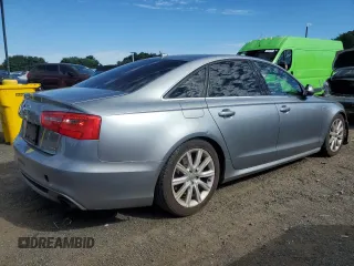 2015 Audi A6 Prestige with VIN WAUHGAFC2FN012777, listed as a Copart auction lot 64166135 with 99,280 mi miles and Salvage title. Bid and sale history available at DreamBid. Image 3.