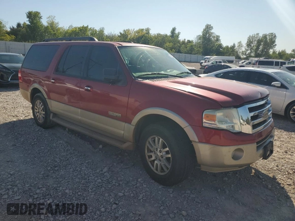 2008 Ford Expedition EL Eddie Bauer with VIN 1FMFK175X8LA49840, listed as a Copart auction lot 73827194 with 147,783 mi miles and Salvage Title. Bid and sale history available at carsss.com. Image 4.
