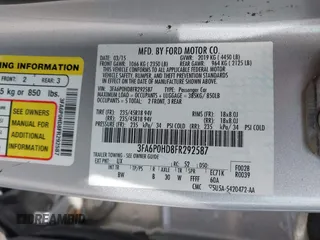 2015 Ford Fusion SE с VIN 3FA6P0HD8FR292587, выставлен на аукционе IAAI как лот 42631276 с пробегом 181 726 миль миль и . История ставок и продаж доступна на DreamBid. Изображение 9.