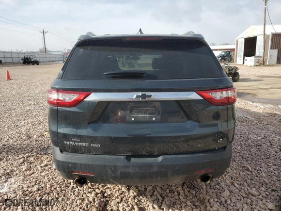 2018 Chevrolet Traverse LT Cloth with VIN 1GNEVGKW4JJ247316, listed as a Copart auction lot 42257415 with 92,206 mi miles and Salvage Title. Bid and sale history available at carsss.com. Image 6.