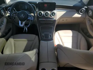2021 Mercedes-Benz GLC 300 with VIN W1N0G8EB1MF869447, listed as a Copart auction lot 58706025 with 70,706 mi miles and Salvage title. Bid and sale history available at DreamBid. Image 8.