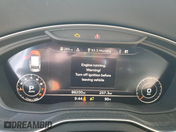 2018 Audi Q5 Premium Plus с VIN WA1BNAFY2J2013541, выставлен на аукционе Copart как лот 60623045 с пробегом 88 200 миль миль и Списание • Salvage title. История ставок и продаж доступна на DreamBid. Изображение 9.