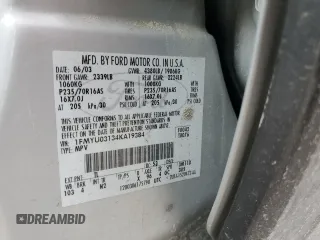 2004 Ford Escape XLT with VIN 1FMYU03134KA19384, listed as a Copart auction lot 46597125 with 173,947 mi miles and Salvage Title. Bid and sale history available at carsss.com. Image 14.