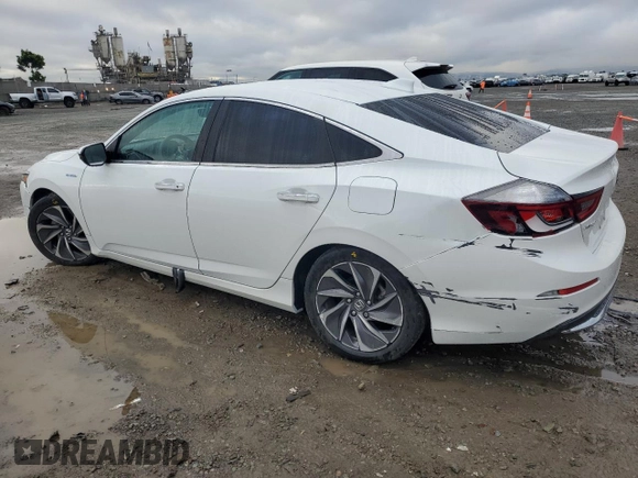 2021 Honda Insight Touring with VIN 19XZE4F96ME009546, listed as a Copart auction lot 48487045 with 60,446 mi miles and Salvage Title. Bid and sale history available at carsss.com. Image 2.