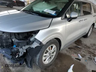 2022 Kia Carnival LXS with VIN KNDNB4H37N6107668, listed as a Copart auction lot 83080564 with 59,333 mi miles and Clean Title. Bid and sale history available at carsss.com. Image 1.