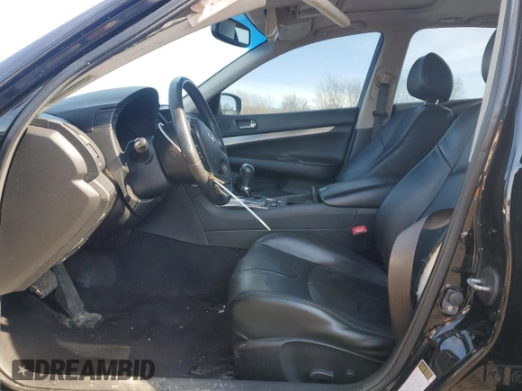 2015 Infiniti Q40 with VIN JN1CV6AR8FM521860, listed as a Copart auction lot 46634865 with 112,627 mi miles and Salvage Title. Bid and sale history available at DreamBid. Image 7.