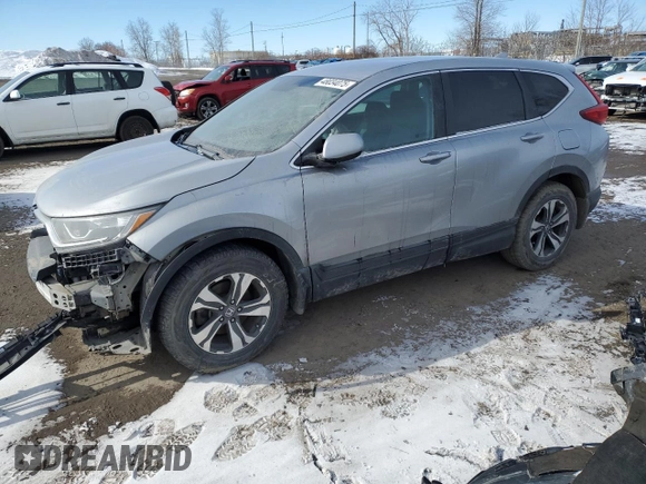 2017 Honda CR-V LX with VIN 2HKRW1H31HH003627, listed as a Copart auction lot 48034075 with 54,578 mi miles and Salvage Title. Bid and sale history available at carsss.com. Image 1.