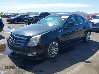 2011 Cadillac CTS Premium with VIN 1G6DS5ED7B0112191, listed as a IAAI auction lot 42110914 with 186,200 mi miles. Bid and sale history available at carsss.com. Image 2.
