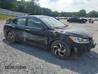2017 Honda Accord Sedan LX with VIN 1HGCR2F33HA276454, listed as a Copart auction lot 55407955 with 136,415 mi miles and Salvage Title. Bid and sale history available at carsss.com. Image 4.