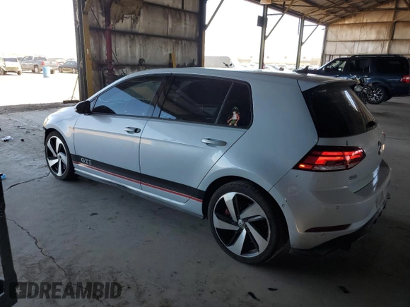 2018 Volkswagen GTI S z VIN 3VW547AU4JM266184, wystawiony jako Copart lot #57341305 z przebiegiem 156 773 mil mil oraz Szkoda całkowita • Salvage title. Historia ofert i sprzedaży dostępna na DreamBid. Obrazek 2.