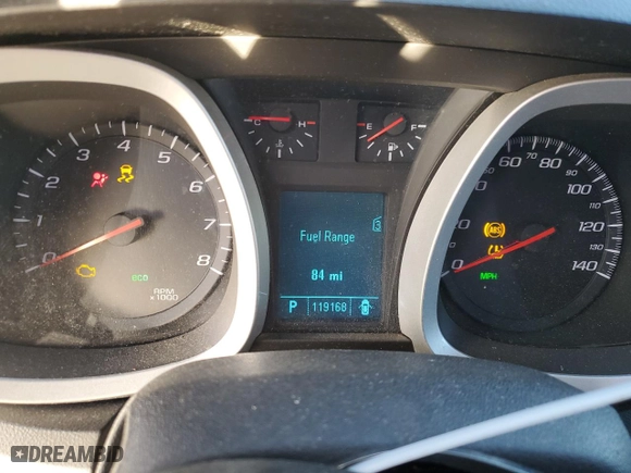 2010 Chevrolet Equinox LT w/1LT with VIN 2CNALDEW0A6308628, listed as a Copart auction lot 41821735 with 119,168 mi miles and Salvage Title. Bid and sale history available at carsss.com. Image 9.