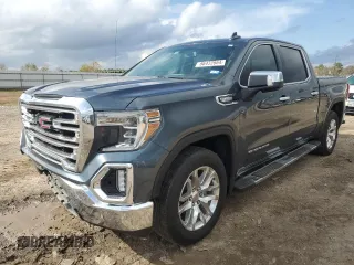 2019 GMC Sierra 1500 SLT z VIN 3GTP8DED5KG225619, wystawiony jako Copart lot #43270525 z przebiegiem 88 800 mil mil oraz Szkoda całkowita • Salvage title. Historia ofert i sprzedaży dostępna na DreamBid. Obrazek 1.
