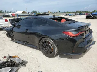 2023 BMW M4 Competition with VIN WBS33AZ03PCM43953, listed as a Copart auction lot 70176304 with 0 mi miles and Salvage Title. Bid and sale history available at carsss.com. Image 2.