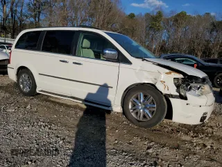 2010 Chrysler Town & Country Limited with VIN 2A4RR7DX7AR353480, listed as a Copart auction lot 87280594 with 191,983 mi miles and Salvage Title. Bid and sale history available at carsss.com. Image 4.
