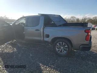 2019 Chevrolet Silverado 1500 Custom with VIN 3GCUYBEF5KG296313, listed as a Copart auction lot 50103755 with 99,159 mi miles and Salvage Title. Bid and sale history available at DreamBid. Image 2.