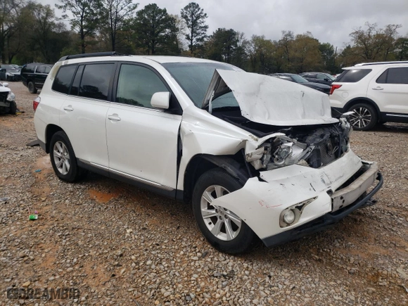 2011 Toyota Highlander with VIN 5TDZK3EH6BS044859, listed as a Copart auction lot 50232875 with 223,996 mi miles and Salvage Title. Bid and sale history available at carsss.com. Image 4.