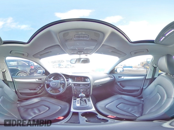 2014 Audi A4 Premium with VIN WAUBFAFL6EA080305, listed as a Copart auction lot 45357845 with 120,508 mi miles and Salvage Title. Bid and sale history available at carsss.com. Image 13.