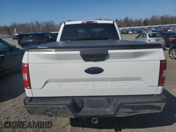 2020 Ford F-150 XL with VIN 1FTFX1E55LFA73253, listed as a Copart auction lot 48575185 with 152,384 mi miles and Clean Title. Bid and sale history available at carsss.com. Image 6.