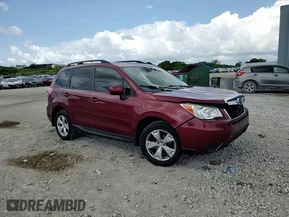 2014 Subaru Forester Premium with VIN JF2SJAEC6EH509387, listed as a Copart auction lot 61648425 with 112,653 mi miles and Salvage title. Bid and sale history available at DreamBid. Image 14.