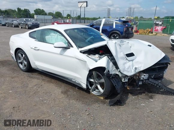 2021 Ford Mustang EcoBoost with VIN 1FA6P8THXM5153232, listed as a IAAI auction lot 42458757 with 45,267 mi miles and . Bid and sale history available at DreamBid. Image 1.