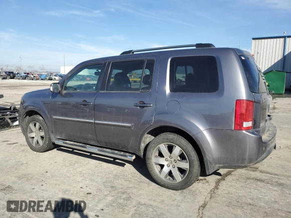 2015 Honda Pilot Touring with VIN 5FNYF4H99FB051180, listed as a Copart auction lot 46149935 with 211,540 mi miles and Salvage Title. Bid and sale history available at DreamBid. Image 2.