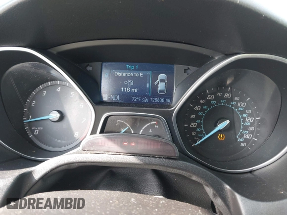 2012 Ford Focus SE with VIN 1FAHP3K20CL223856, listed as a IAAI auction lot 42096207 with 126,838 mi miles and . Bid and sale history available at carsss.com. Image 7.