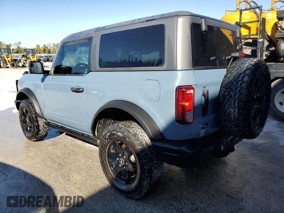 2024 Ford Bronco Black Diamond with VIN 1FMDE1AH5RLA05733, listed as a Copart auction lot 82016644 with 3,629 mi miles and Salvage Title. Bid and sale history available at DreamBid. Image 2.