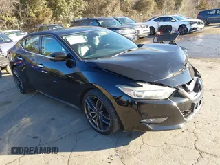 2016 Nissan Maxima SL z VIN 1N4AA6AP7GC395972, wystawiony jako IAAI lot #41357101 z przebiegiem 187 884 mil mil oraz . Historia ofert i sprzedaży dostępna na DreamBid. Obrazek 1.