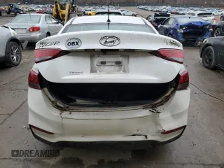 2020 Hyundai Accent SE with VIN 3KPC24A61LE094225, listed as a Copart auction lot 36822383 with 18,286 mi miles. Bid and sale history available at carsss.com. Image 6.