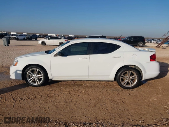 2014 Dodge Avenger SE with VIN 1C3CDZAB6EN180864, listed as a IAAI auction lot 41855043 with 99,977 mi miles. Bid and sale history available at carsss.com. Image 15.