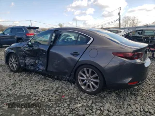 2019 Mazda 3 w/Select Pkg with VIN 3MZBPAAL0KM113155, listed as a Copart auction lot 84405104 with 55,542 mi miles and Salvage Title. Bid and sale history available at carsss.com. Image 2.