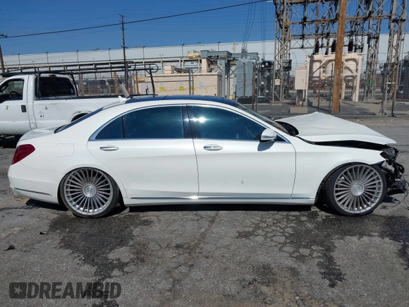 2017 Mercedes-Benz S 550 with VIN WDDUG8CB0HA322948, listed as a IAAI auction lot 41651423 with Not Provided miles and . Bid and sale history available at carsss.com. Image 12.