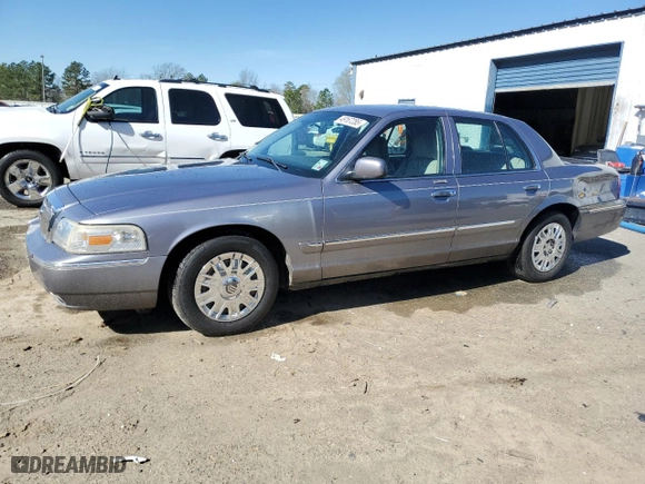2006 Mercury Grand Marquis GS with VIN 2MEFM74V26X617549, listed as a Copart auction lot 49167285 with 166,674 mi miles and Salvage Title. Bid and sale history available at carsss.com. Image 1.
